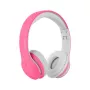 KRUGER & MATZ Street Kids Kabellose Over-Ear-Kopfhörer für Kinder, Pink