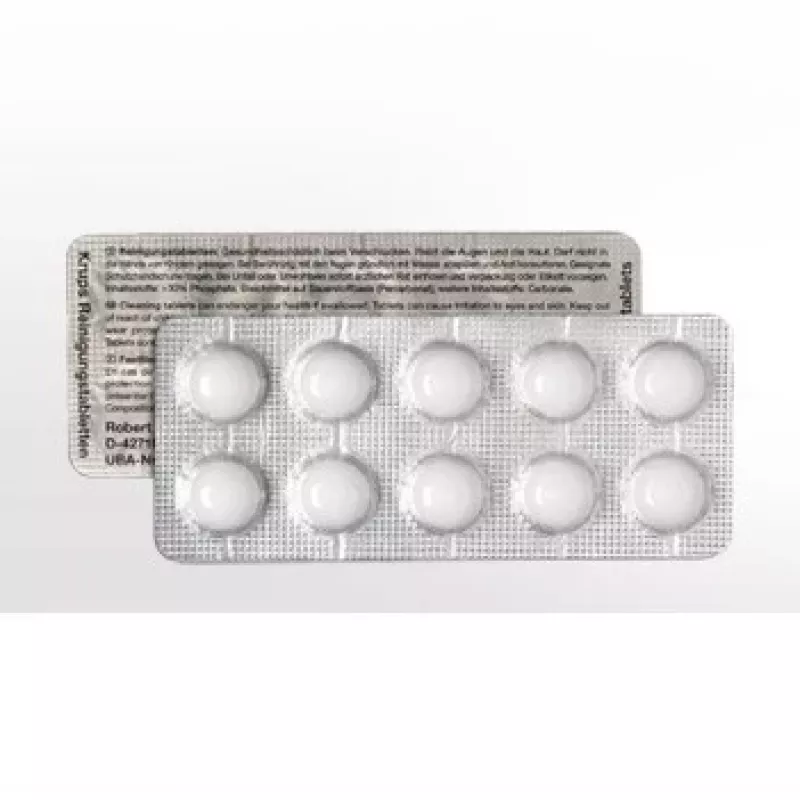 KRUPS XS3000 Entkalkungstabletten für Kaffeemaschinen – 2 Tabletten