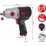 KS TOOLS 1/2 inch MONSTER Hochleistungs-Druckluft-Schlagschrauber, 1690 Nm (515.1210)