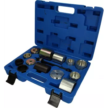 KS TOOLS 14-teiliges Silentlager-Aus- und Einbau-Werkzeugset für BMW BT672050