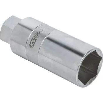 KS TOOLS 150.9421 Stoßdämpfer Außensechskant Gegenhalter-Steckschlüssel, 21 mm, 1/2 Zoll Antrieb