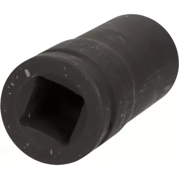 KS TOOLS 3/4 Zoll Antriebs-Schlagschrauber-Steckschlüssel 19 mm, 6-Kant, CrMo-Stahl, phosphatiert 460.4502
