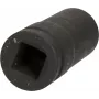 KS TOOLS 3/4 Zoll Antriebs-Schlagschrauber-Steckschlüssel 19 mm, 6-Kant, CrMo-Stahl, phosphatiert 460.4502