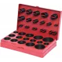 KS TOOLS 419-teiliges O-Ring-Sortiment, NBR 70 Shore A, Innendurchmesser 3-50 mm, 32 Größen, DIN 3771, im Kunststoffkoffer 970.0130