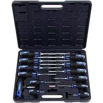 KS TOOLS ERGOTORQUEmax Schlagkappen-Schraubendreher-Set, 13-teilig (151.1150)