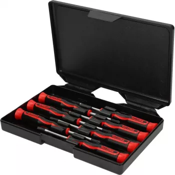 KS TOOLS Präzisions-Schraubendreher-Set PH und Schlitz, 7-teilig (500.7165)