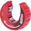 KS TOOLS Ratschen-Rohrabschneider für Kupferrohre 3-28 mm, Schnellentriegelung, Rot/Schwarz (104.2028)