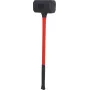 KS TOOLS rückschlagfreier Schonhammer XL, 5500g, nicht abfärbender Polyurethankopf, mit Stahlschrot gefüllt, 900mm 140.5259