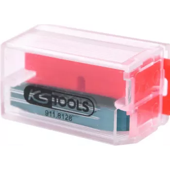 KS TOOLS Ersatz-Kunststoffschaber-Klingen, 10er-Pack (911.8128)