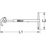 KS TOOLS Teleskop-Siphon-Schlüssel, Ø 32-63mm (126.2000)