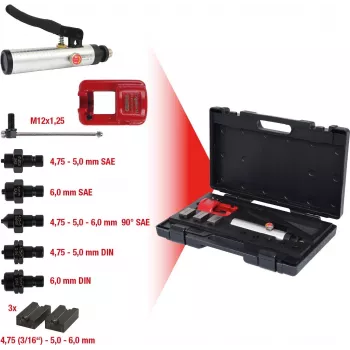 KS TOOLS Universal-Bördelwerkzeug-Set, 11-teilig Flarefix II (122.1260)