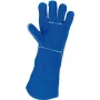 KS TOOLS Schweißer-Lederhandschuhe Lang, XL (985.7040)