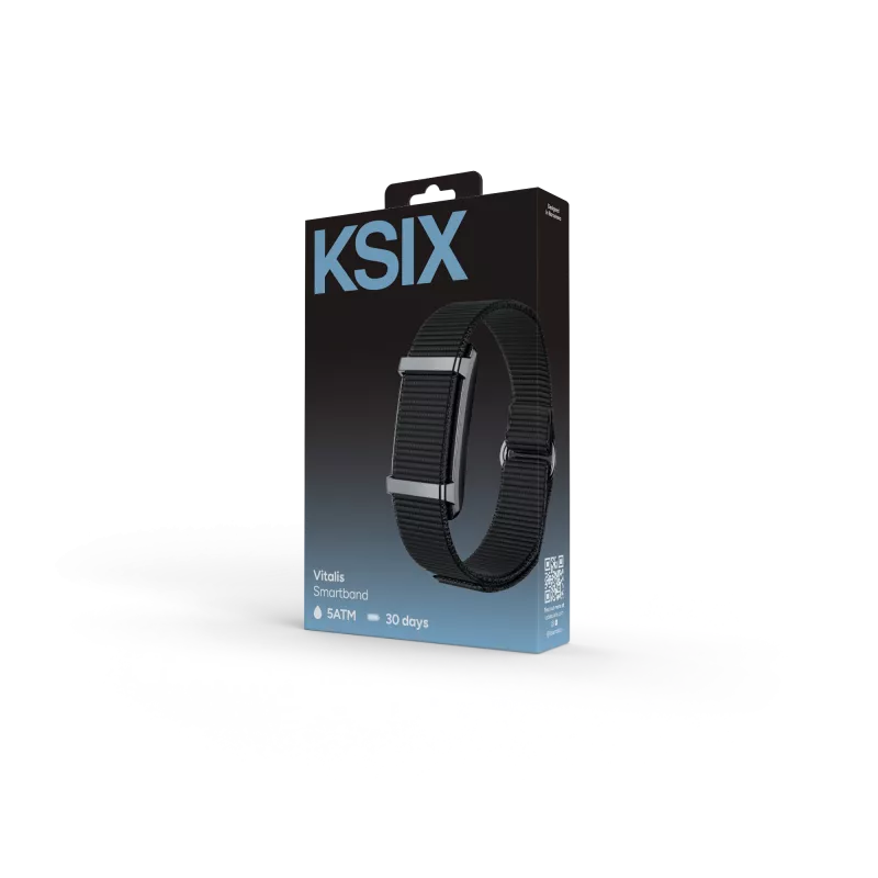 KSIX Smart Bracelet VITALIS, Schwarz