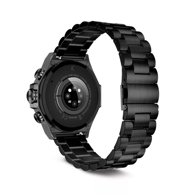 KSIX Smartwatch TITANIUM, Schwarz