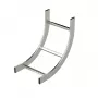 KSVI-400 R=300 HDG Ladder Vertical Inside Bend 400mm Breite 300mm Radius