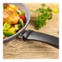 Kuhn Rikon EASY CERAMIC Bratpfannen-Set 24 + 28 cm, Keramik-Antihaft, Induktion, Schwarz