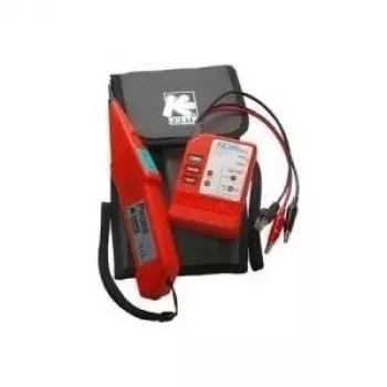 KURTH EasyTest-Set KE 301 Classic Kabelortungs-Set mit EasyTest 300 Sender, Probe 310 Empfänger und Schutzbeutel 0.49562