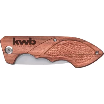 kwb 021990 EDC Taschenmesser Braun - Edelstahl