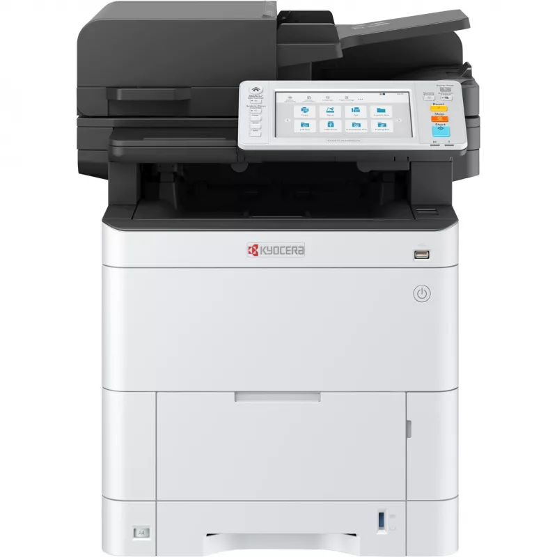 Kyocera ECOSYS MA4000CIFX/Plus A4 Farb-Laser-Multifunktionsdrucker (Drucken, Kopieren, Scannen, Faxen) mit 3 Jahren Vor-Ort-Garantie