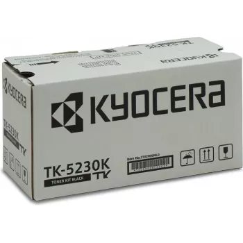Kyocera Original TK-5230 Toner Multipack Schwarz Cyan Magenta Gelb, 4er-Set, 2.600/2.200 Seiten OPTK5230