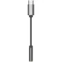 KZ AM01 USB-C DAC Adapter mit CX31993 Chip, 3,5 mm Audioanschluss, Hi-Res 32 Bit/384 kHz, Silber
