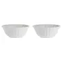 LA PORCELLANA BIANCA Set mit 2 Ducale Salatschüsseln - Weiß, 23 cm