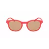 Lacoste Childish L3644S-615 Sonnenbrille - Roter Rahmen, Graue Gläser - 48/21/135 mm - Unisex Kind