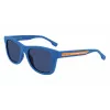 Lacoste Kinder-Sonnenbrille L3643SRG-424 Blauer Rahmen Graue Gläser 48/17/130 mm