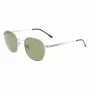 Lacoste L251S-40 Unisex Rechteckige Sonnenbrille Dunkelblauer Rahmen Graue Gläser 52mm