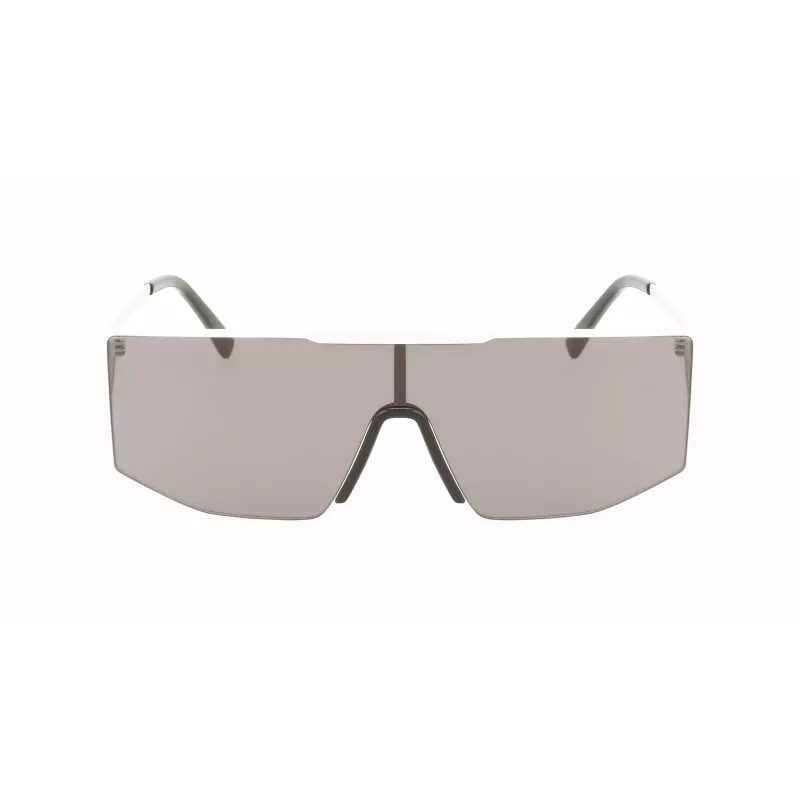 LACOSTE L253S-6219101 Unisex Rechteckige Sonnenbrille 62/19/150 mm Schwarz/Grau
