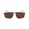 Lacoste L255S-5619201 Herren-Rechteck-Sonnenbrille - Havanna/Schildpatt-Fassung, grüne Gläser, 56/19/145 mm