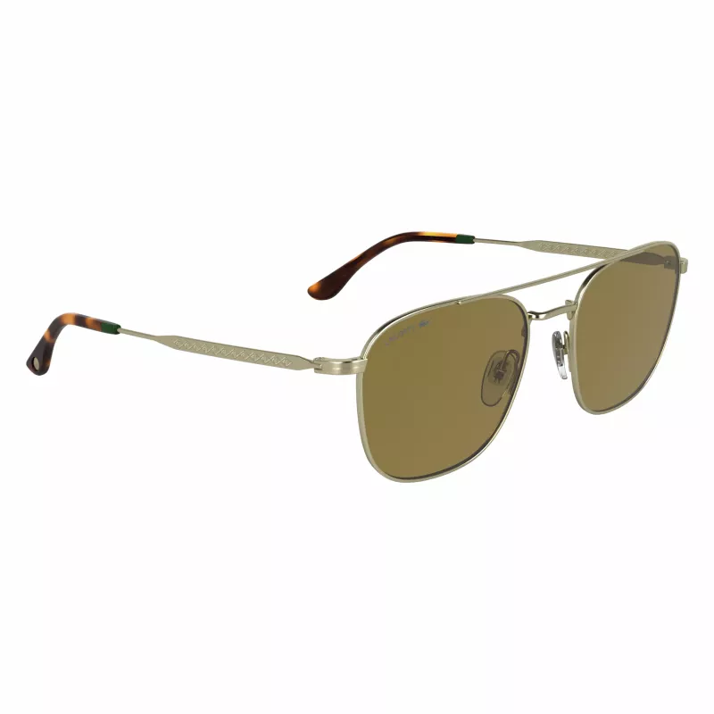 LACOSTE L269S-710 Unisex Sonnenbrille Havana Grün 55/19/145 mm