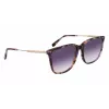 Lacoste L6016S-219 Damen-Sonnenbrille Havana Braun Quadratisch Acetat