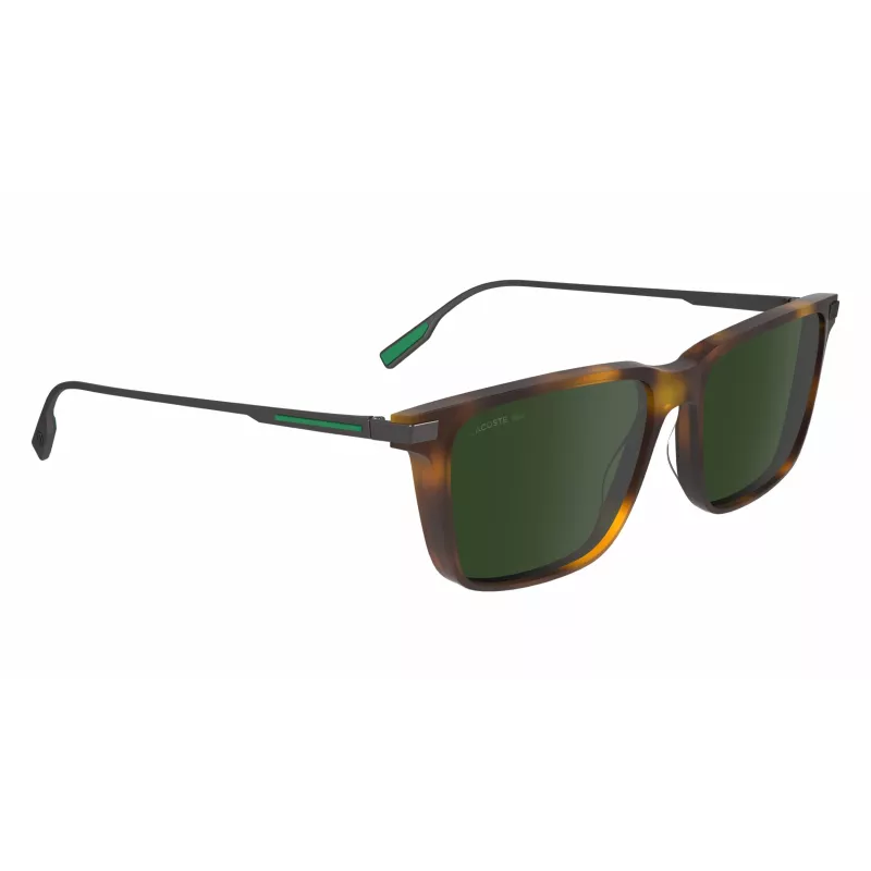 Lacoste L6017S-214 Herren-Sonnenbrille Havana Braun Verlauf 55mm