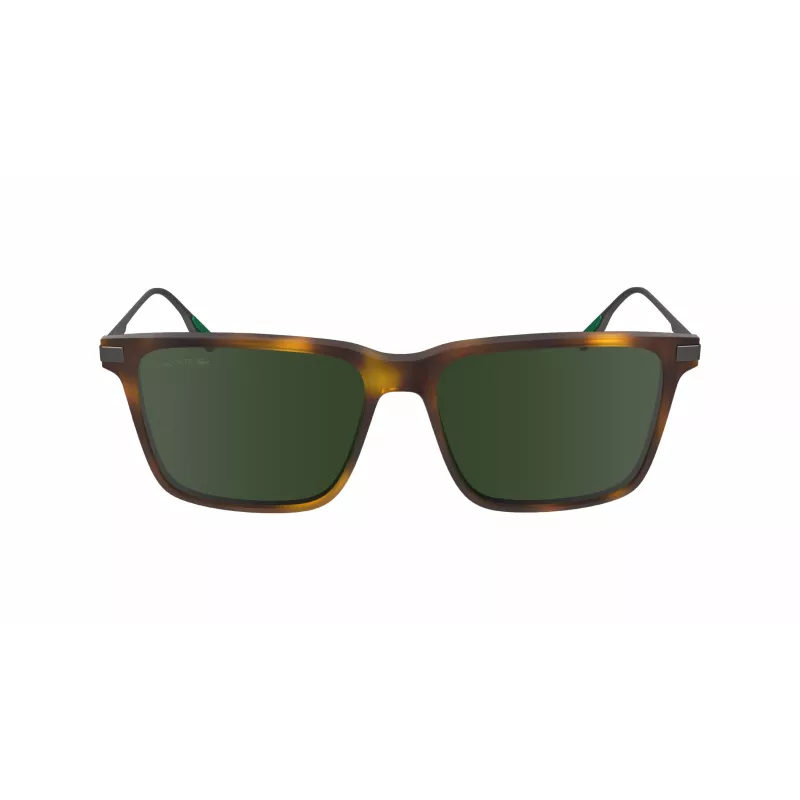 Lacoste L6017S-214 Herren-Sonnenbrille Havana Braun Verlauf 55mm