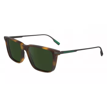Lacoste L6017S-214 Herren-Sonnenbrille Havana Braun Verlauf 55mm