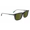 Lacoste L6017S5517240 Rechteckige Havana Sonnenbrille für Herren - Braune Gläser 55/17/145 mm