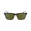 Lacoste L6017S5517240 Rechteckige Havana Sonnenbrille für Herren - Braune Gläser 55/17/145 mm