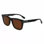 Lacoste L6045S-1 Herren-Sonnenbrille, Schwarzer Acetatrahmen, Graue Polycarbonatgläser, 54/19/145 mm