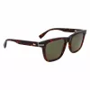 Lacoste L6045S-230 Herren Rechteck-Sonnenbrille Havana Braun 54mm