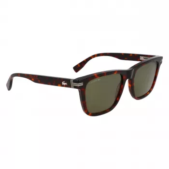 Lacoste L6045S-230 Herren Rechteck-Sonnenbrille Havana Braun 54mm