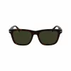 Lacoste L6045S-230 Herren Rechteck-Sonnenbrille Havana Braun 54mm