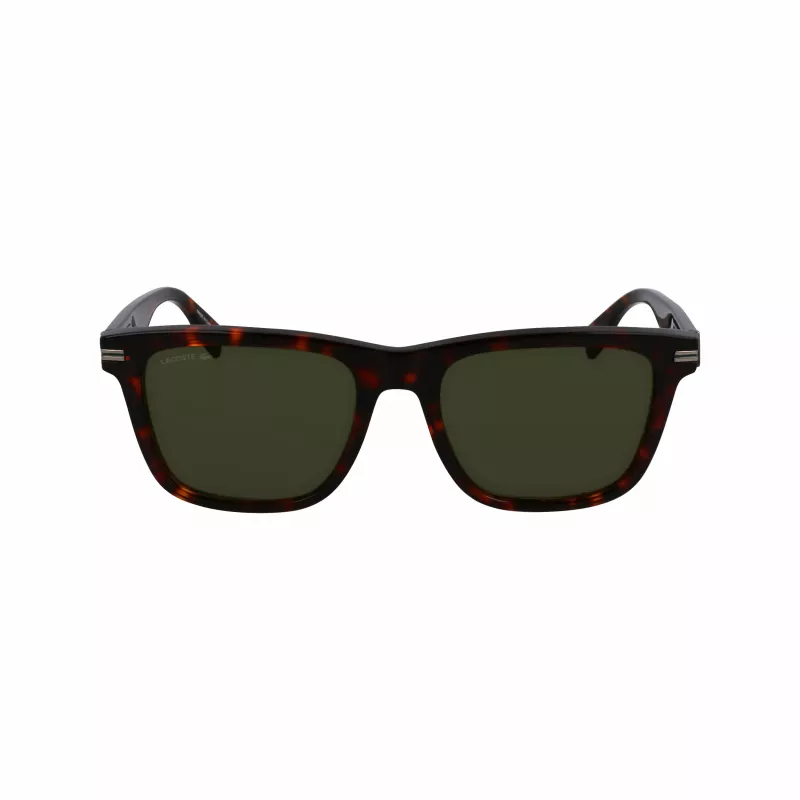 Lacoste L6045S-230 Herren Rechteck-Sonnenbrille Havana Braun 54mm