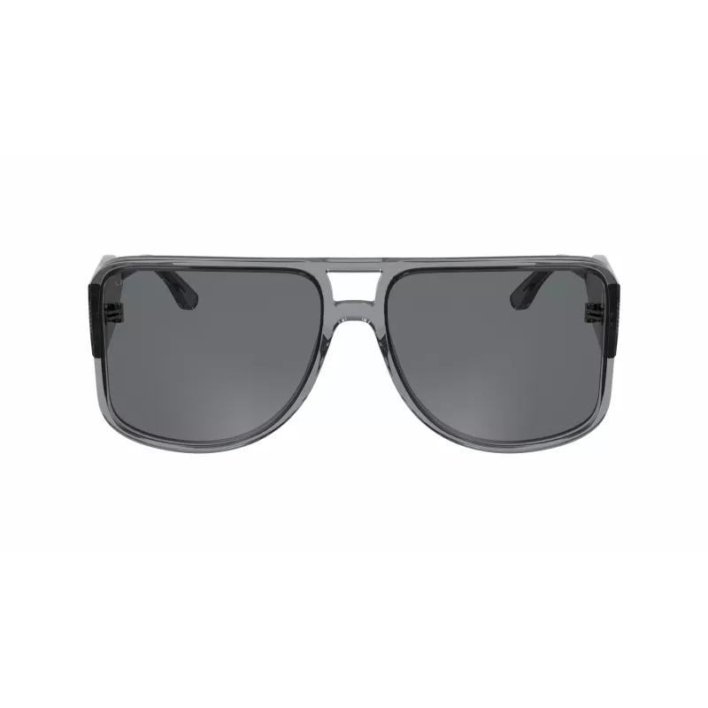 LACOSTE L6056S5916035 Unisex Rechteckige Sonnenbrille Havana Grün 59mm