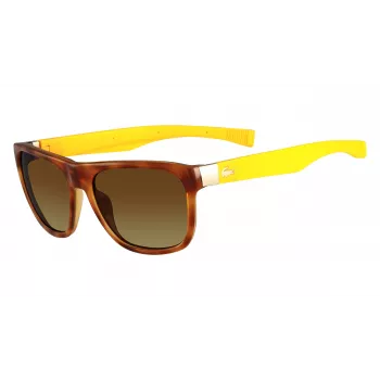 Lacoste L664S Unisex Sonnenbrille - Schwarzer Rahmen Graue Gläser 55mm