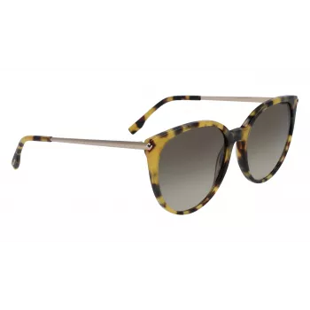 Lacoste L928S-214 Damen-Sonnenbrille Havana Braun Verlauf 56mm