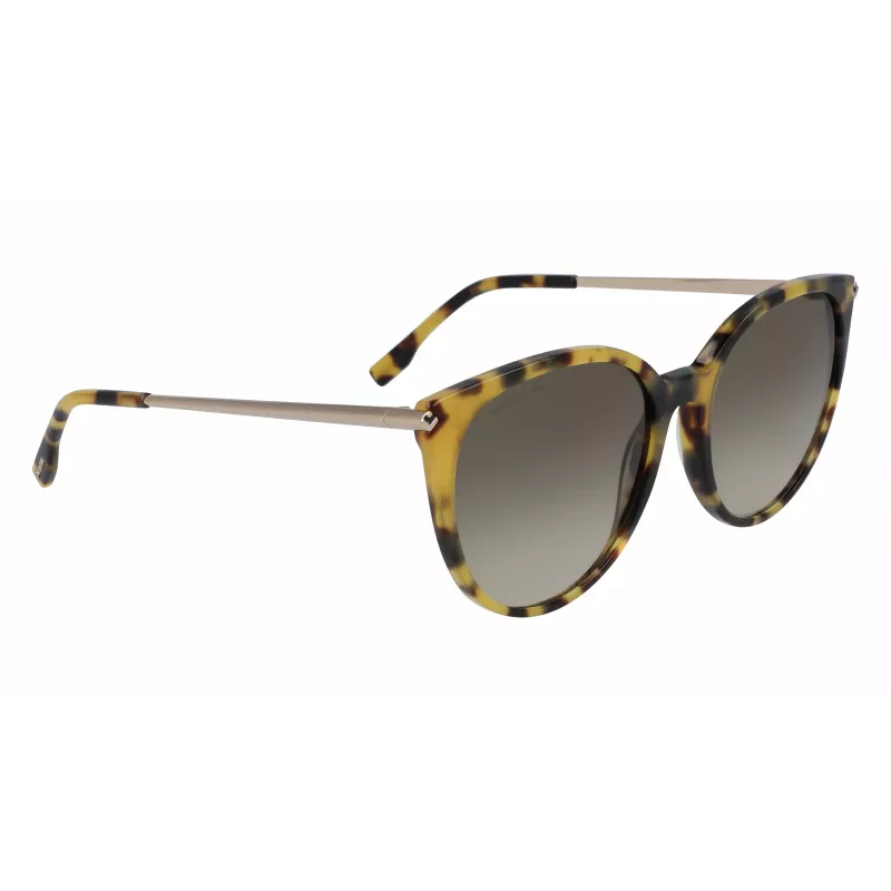 Lacoste L928S-214 Damen-Sonnenbrille Havana Braun Verlauf 56mm