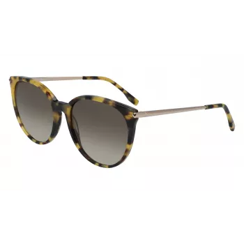 Lacoste L928S-214 Damen-Sonnenbrille Havana Braun Verlauf 56mm