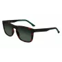 Lacoste L956S-230 Herren-Sonnenbrille Havana Braun Rechteckig Acetat 55mm