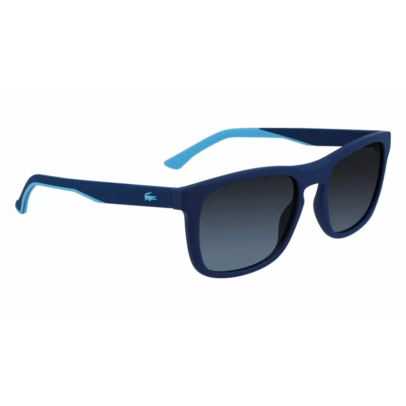 Lacoste L956S 401 Herren-Sonnenbrille, blauer Rahmen, graue Gläser, 55 mm